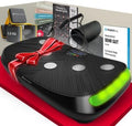 Sportstech VP400: 4D Vibrationsplatte mit Smart‑LED und Trainingsbändern