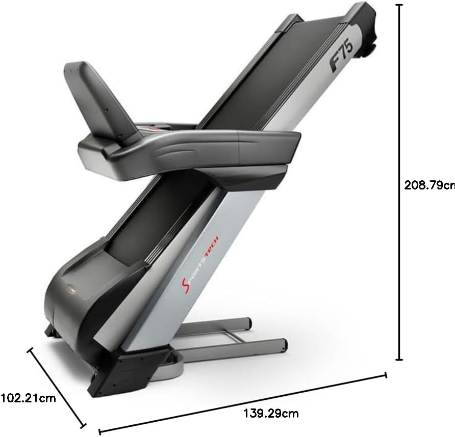 Sportstech F75: Profi-Laufband, klappbar, 7 PS, Android, Made in Germany