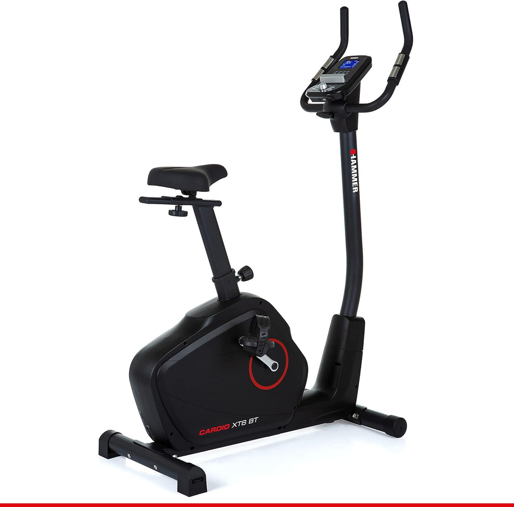 Hammer Cardio XT6/XT7 Ergometer Heimtrainer Fahrrad mit Bluetooth & App