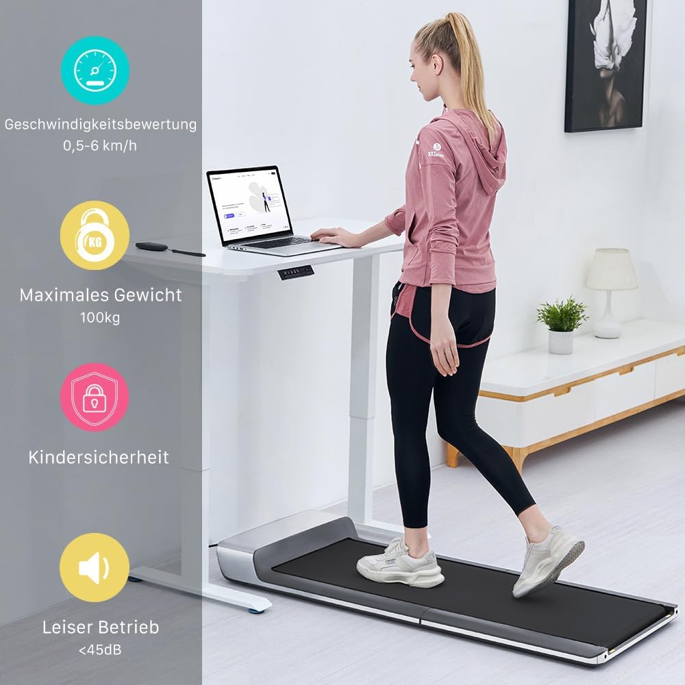 WALKINGPAD P1 Faltbares Laufband für Zuhause mit App & Fernbedienung