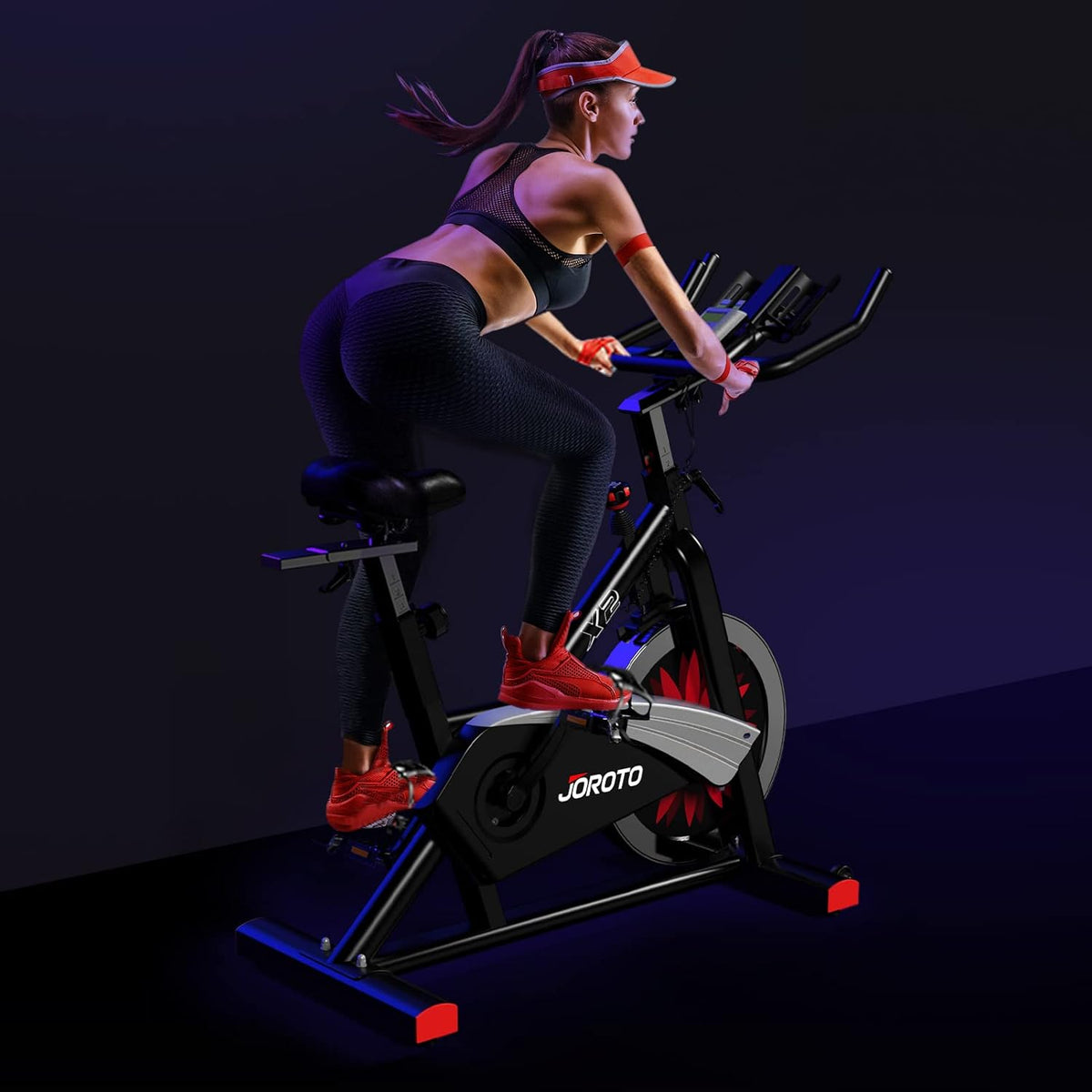 JOROTO X2 Pro: Heimtrainer mit Magnetwiderstand & LCD-Monitor