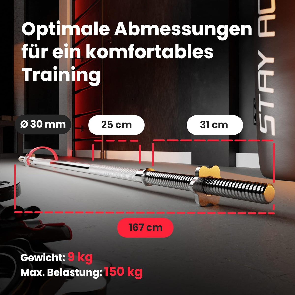 Hop-Sport Hantelbank: Multifunktional mit Latzug, verstellbarer Schrägbank & Hantelset