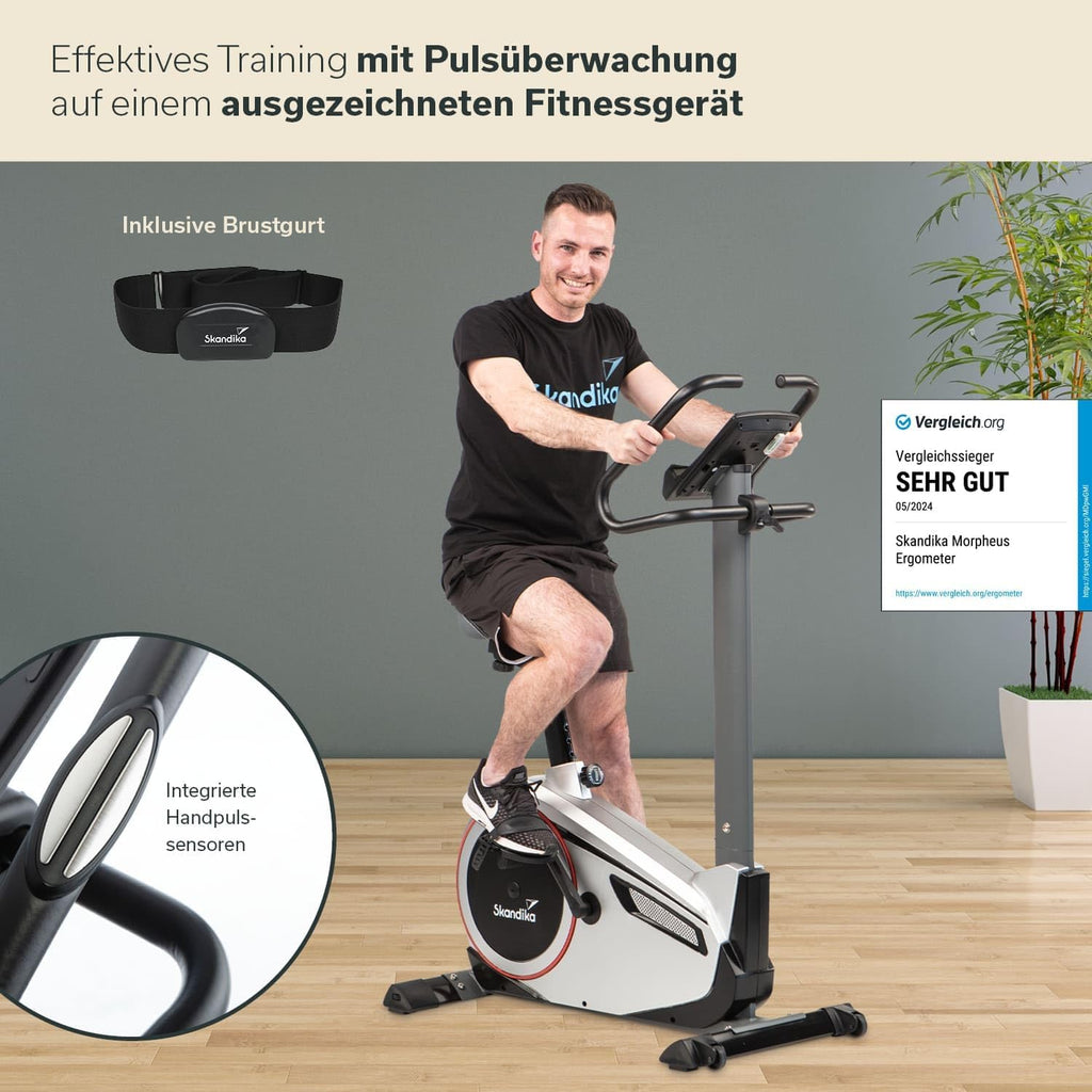 Skandika Morpheus: Ergometer mit 12 kg Schwungmasse