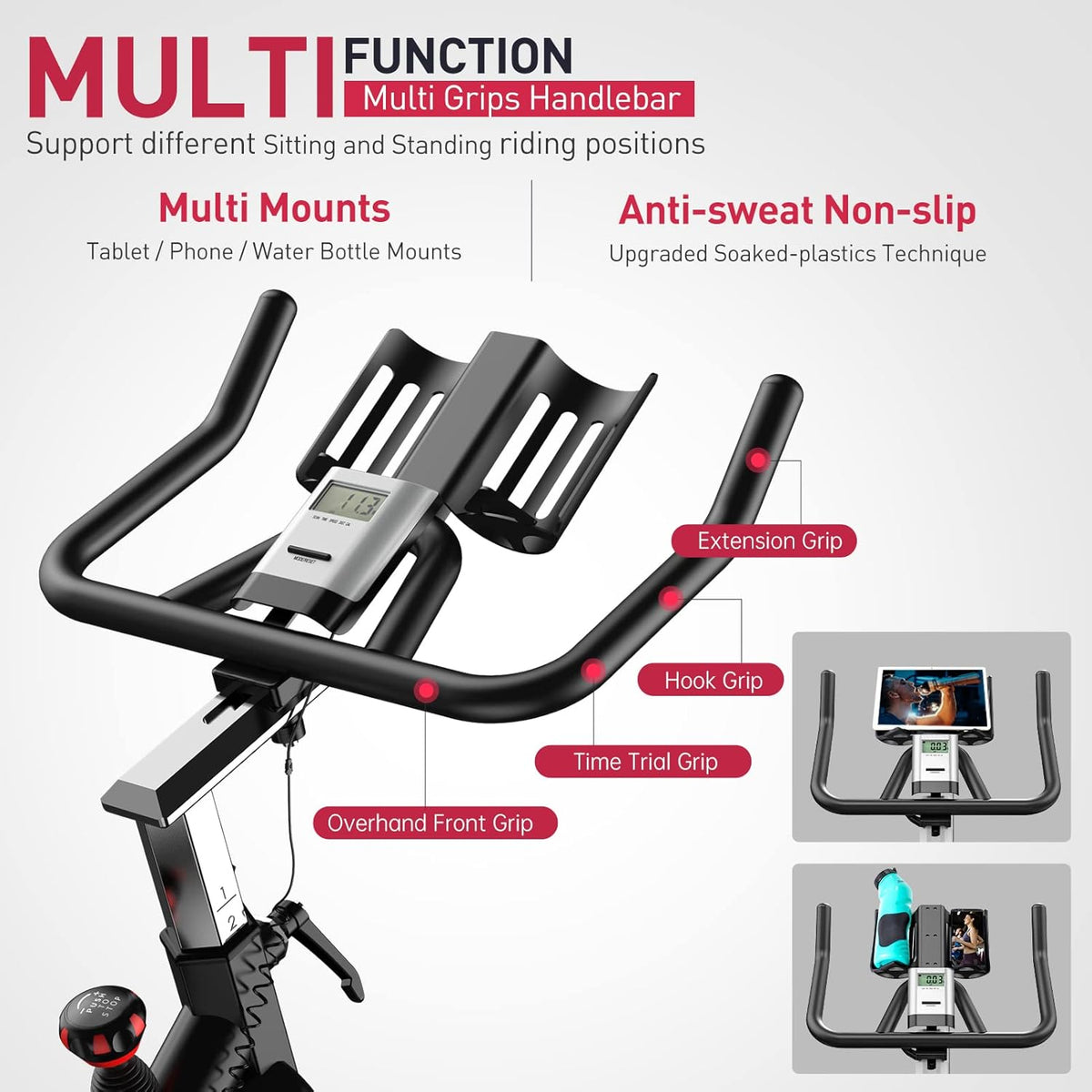 JOROTO X2 Pro: Heimtrainer mit Magnetwiderstand & LCD-Monitor