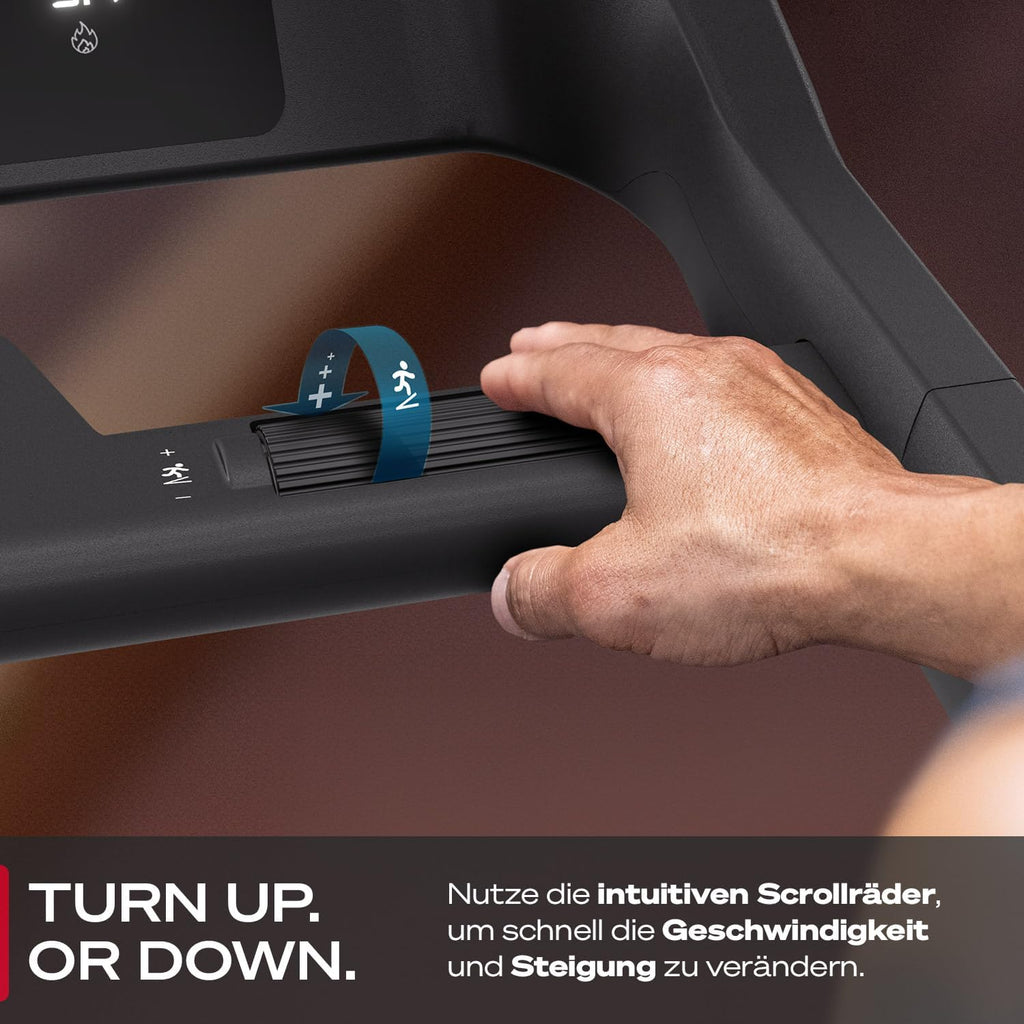 Sportstech sTread Pro/Lite: Klappbares Laufband, 20 km/h, 17 % Steigung